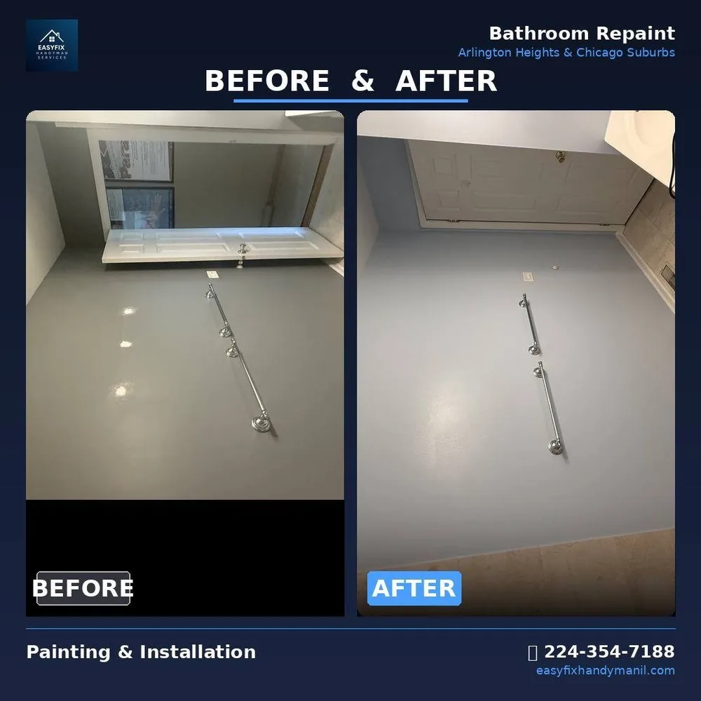 Interior Painting work in Arlington Heights