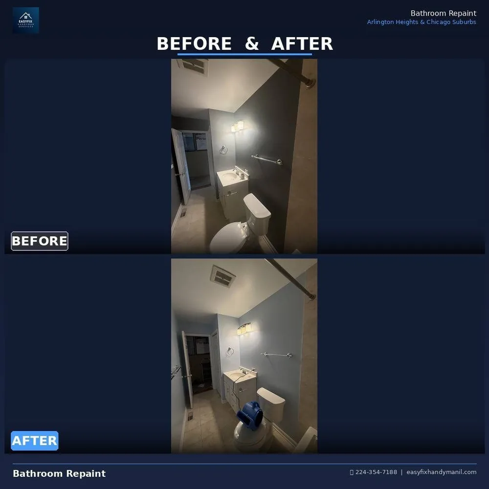 Interior Painting work in Arlington Heights