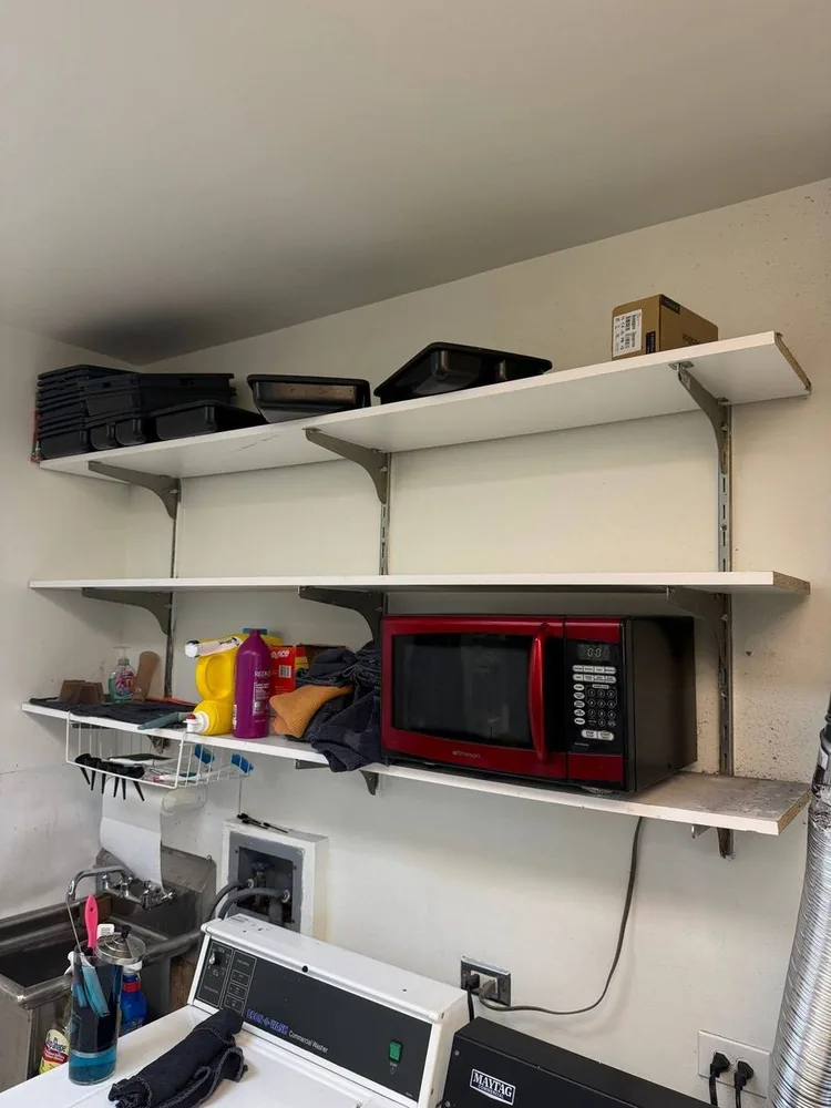 Floating shelf installation by EasyFix Handyman