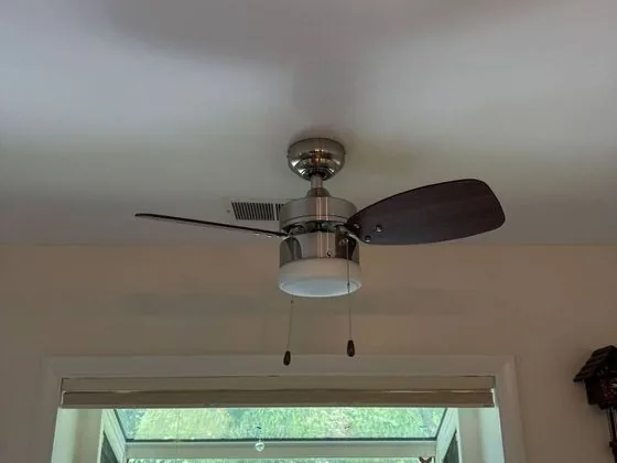 Ceiling fan installed and balanced — Arlington Heights, IL